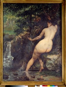 La fonte o bagnante alla fonte da Gustave Courbet