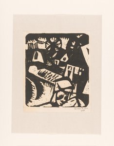 Paesaggio da Gustave De Smet (signed by artist)