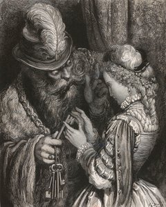 Uccello azzurro da Gustave Dore