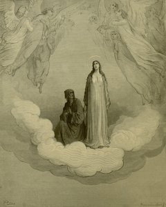 Gustave Doré - Paradiso, c. XXI, v. 1-3 da Gustave Dore
