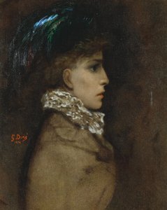Gustave Doré, 1870 - Sarah Bernhardt da Gustave Dore