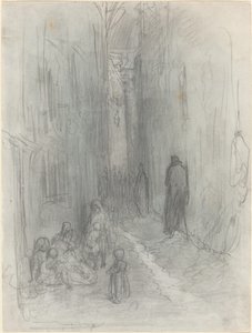 Una Stradina di Londra da Gustave Dore