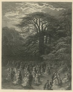Una festa a Chiswick da Gustave Dore