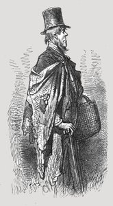 Un viaggiatore in barca a Greenwich, 1872 da Gustave Dore