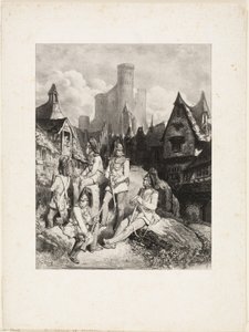 Un gruppo di guardie austriache da Gustave Dore
