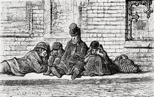 Addormentato per Strada, 1872