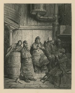 Lavoratori della birreria Barclay Perkins da Gustave Dore