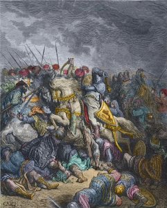 Battaglia di Arsuf - Riccardo I Cuor di Leone (1157-1199), re d