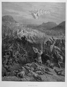 Battaglia di Nicea durante la prima crociata di Gustave Doré da Gustave Dore