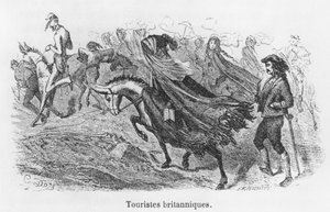 Turisti britannici, illustrazione da 