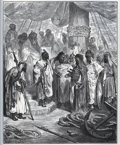 Storia del prigioniero. La testa di Pagano Doria tagliata dagli arabi - Gli arabi gli tagliarono la testa e la portarono al generale della flotta turca - da 