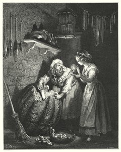 Cenerentola (incisione) da Gustave Dore