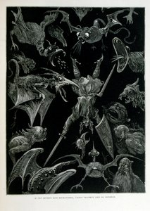 Croque-Mitaine; illustrazione del 1863, di Gustave Doré da Gustave Dore
