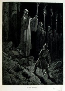 Croque-Mitaine; illustrazione del 1863, di Gustave Doré (1832-1883); artista francese, incisore, illustratore. Croque-Mitaine (l