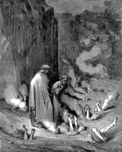 Dante e Virgilio nell