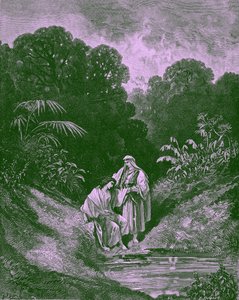 Davide e Gionata, di Gustave Doré - Bibbia da Gustave Dore