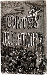 Frontespizio per i Racconti Drolatici di Honoré de Balzac