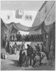 Bibbia di Gustave Doré: Le nozze di Cana da Gustave Dore