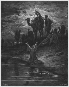 Bibbia di Gustave Doré: La preghiera di Giacobbe da Gustave Dore