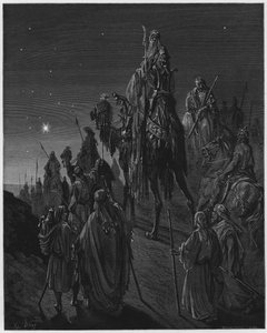 Gustave Doré Bibbia: I saggi guidati dalla stella da Gustave Dore
