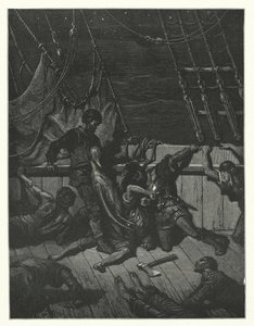 Illustrazione di Gustave Doré per La ballata del vecchio marinaio di Coleridge da Gustave Dore