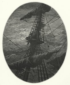Illustrazione di Gustave Doré per La ballata del vecchio marinaio di Coleridge