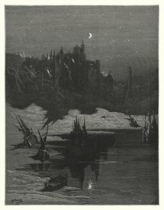 Illustrazione di Gustave Dore per La ballata del vecchio marinaio di Coleridge da Gustave Dore