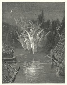 Illustrazione di Gustave Doré per La ballata del vecchio marinaio di Coleridge da Gustave Dore