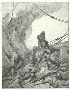 Illustrazione di Gustave Doré per La Ballata del Vecchio Marinaio di Coleridge da Gustave Dore