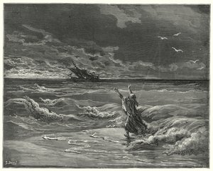 Don Chisciotte di Gustave Doré: "Torna indietro, mia cara figlia, perché ti perdono tutto" da Gustave Dore