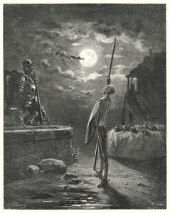 Don Chisciotte di Gustave Doré: "Cominciò a camminare vicino all