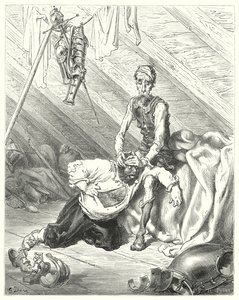 Don Chisciotte di Gustave Doré: "Credeva davvero che fosse giunta la sua ultima ora" da Gustave Dore
