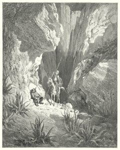 Don Chisciotte di Gustave Doré: "La prima cosa che trovò fu l