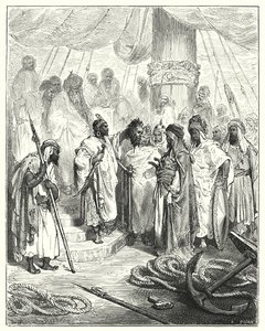 Don Chisciotte di Gustave Doré: "Gli tagliarono la testa e la portarono al generale turco" da Gustave Dore