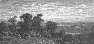 Hamstead Heath nei tempi antichi da Gustave Dore