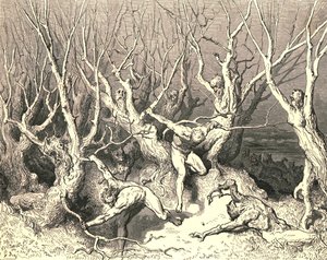 Affrettati ora, gridò il primo, ora affrettati morte! da Gustave Dore