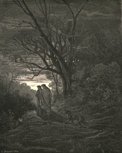 Appena vide che stavo piangendo, c1890 da Gustave Dore
