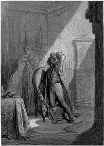 Illustrazione di Gustave Doré per il racconto breve di Edgar Allan Poe 