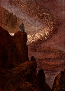 Illustrazione per La Divina Commedia - Inferno di Dante da Gustave Dore