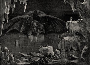 Illustrazione per La Divina Commedia - Inferno di Dante da Gustave Dore