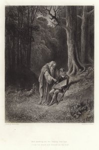 Illustrazione per Vivien di Alfred Tennyson