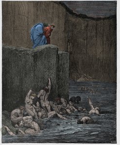 Inferno, Canto 18: Adulatori e lussuriosi nell