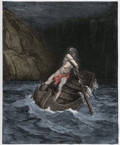 Inferno, Canto 3: Caronte da Gustave Dore
