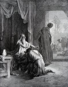 Isacco benedice Giacobbe da Gustave Dore