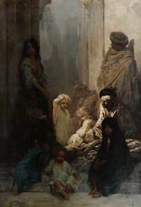 La Siesta - Souvenir di Spagna, 1868 da Gustave Dore