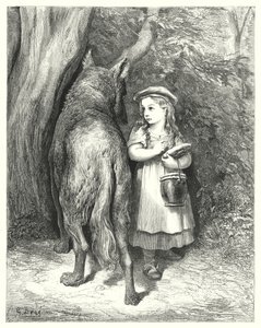Cappuccetto Rosso da Gustave Dore