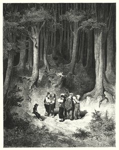Pollicino (incisione) da Gustave Dore