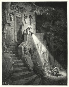 Le Petit Poucet; Pollicino (incisione)