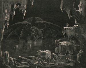 Ecco! esclamò, ecco Dis!, c1890 da Gustave Dore