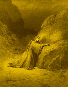Maria Maddalena, la peccatrice pentita - Bibbia da Gustave Dore